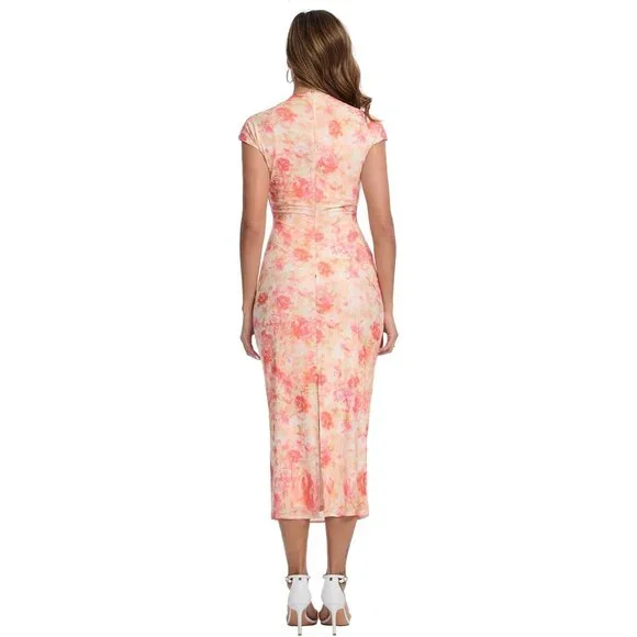 fitted casual maxi dress Tina Holly TW120 Long 3D Floral Applique Mermaid Wedding Dress – The Dress  Outlet main image 1